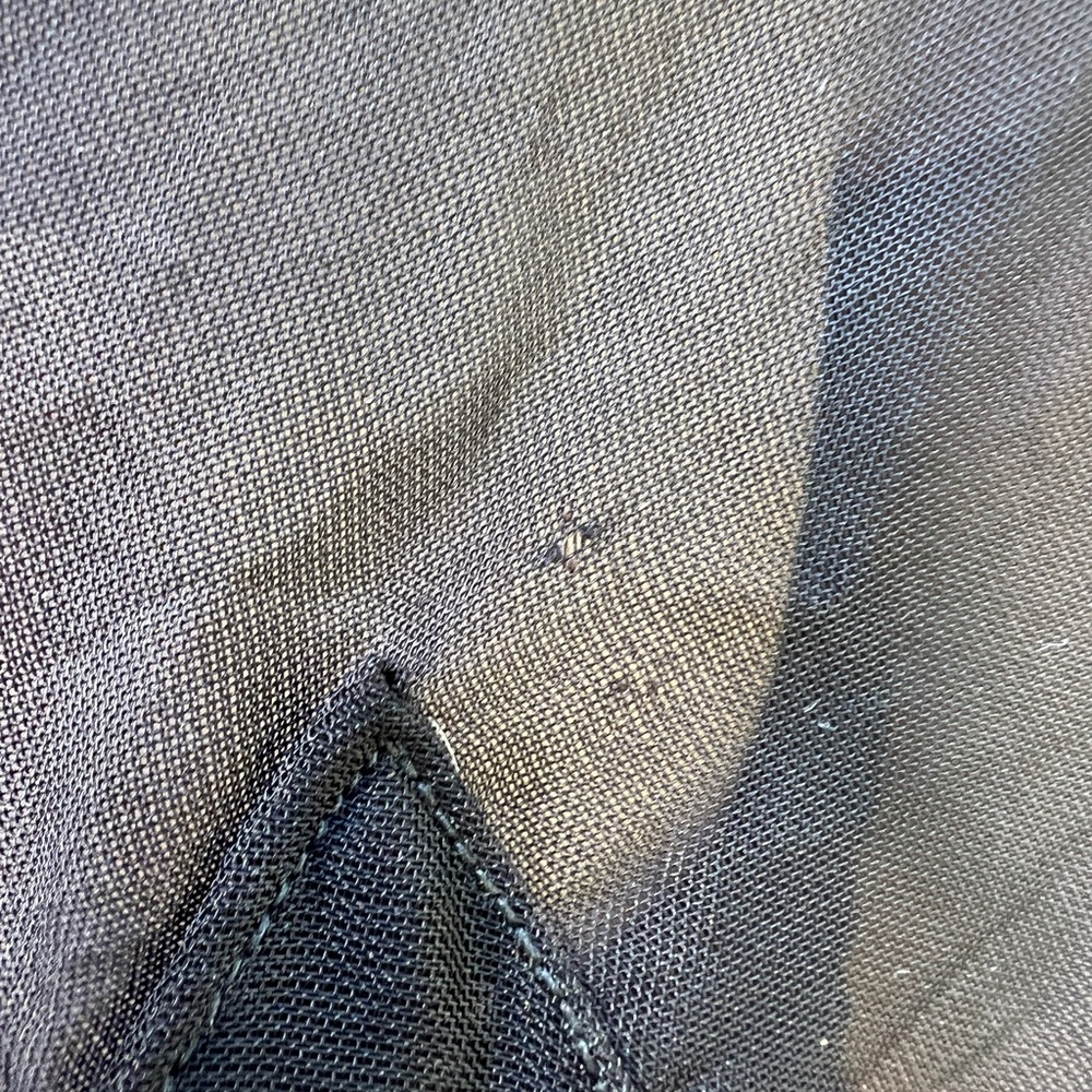VINTAGE BLACK SHEER UNDER GARMENT- Small - Picture 6 of 9